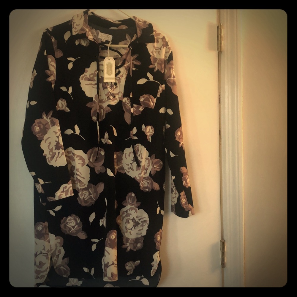 Floral mud pie dress